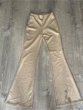 H&M Taupe Flare Pants